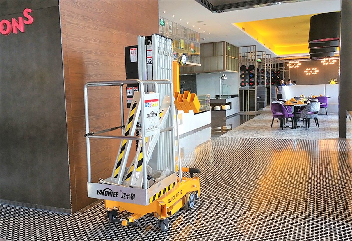 12米簡(jiǎn)易式升降車