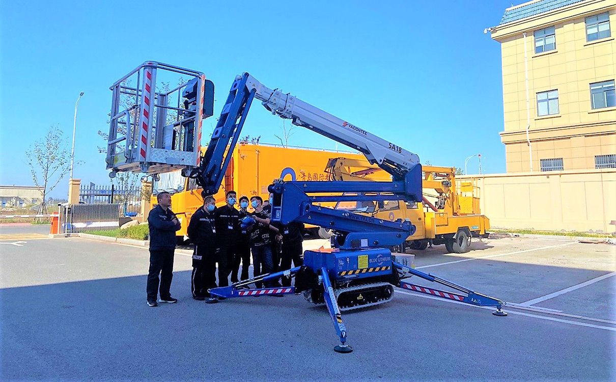 履帶式高空作業(yè)車